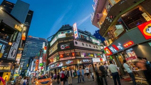 圖為南韓首爾市街景。   圖：翻攝陸網每日頭條/旅遊