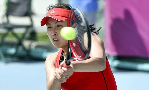 中國女子網球選手彭帥。   圖:新華社