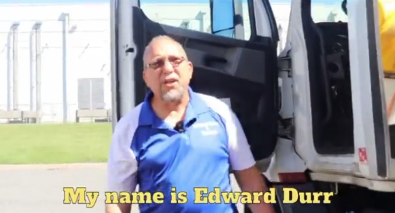 卡車司機，共和黨新人愛德華·杜爾（Edward Durr）打敗民主黨大老斯威尼，成為紐澤西州參議員。   圖 : 翻攝自杜爾推特(@edwarddurr1)