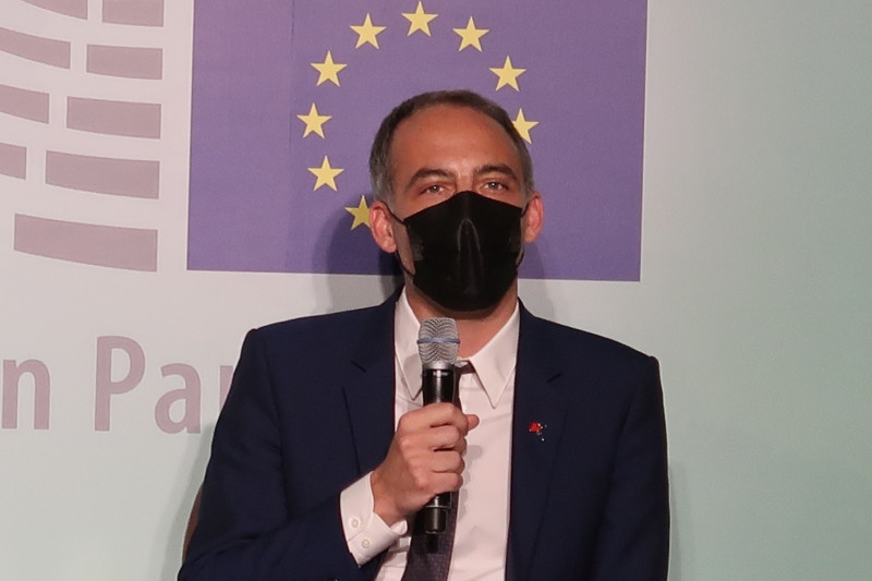 歐洲議會INGE特別委員會主席古斯曼（Raphaël Glucksmann）   圖：林朝億/攝