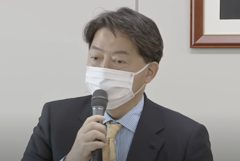 日本新任外務大臣林芳正。   圖：翻攝自YouTube(資料照片)