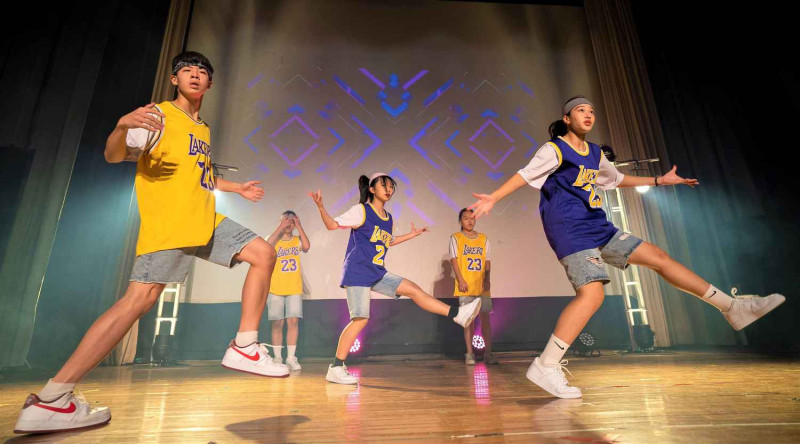 永平高中熱舞社於現場進行表演。   圖：新北市教育局提供