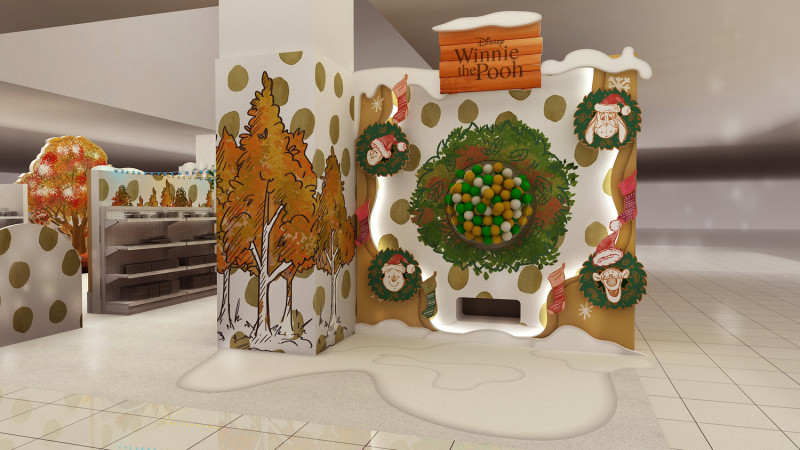 「百畝森林造型聖誕樹」。   圖： WeTrust信賴互動行銷／提供