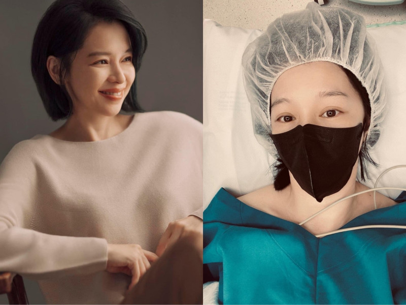 46歲女星徐若瑄日前透露自己因子宮腺瘤長大，導致貧血、頭暈等必須緊急動手術。   圖：翻攝自臉書