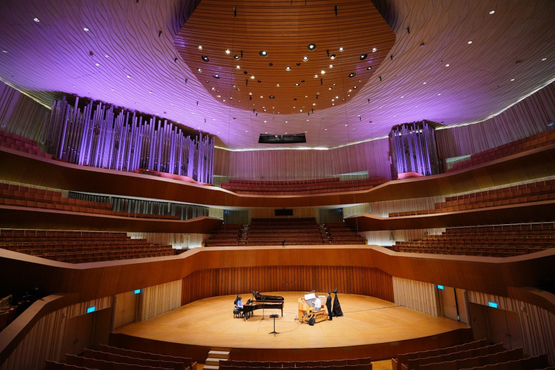 衛武營亞洲最大管風琴，擁有9,085支音管與127支音栓。 圖：郭芝苑協進會提供