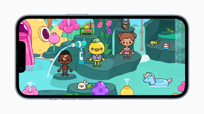 「Toca Life World」為一款兒童遊戲，被獲選為年度iPhone App。   圖：翻攝自Apple