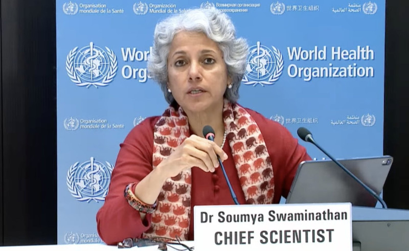 世衛首席科學家斯瓦米納坦（Soumya Swaminathan）。   圖/Global Health Strategie推特