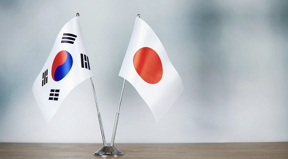 近年來日、韓兩國關係緊張，受到外界關注。   圖 : 翻攝自環球網（資料照片）