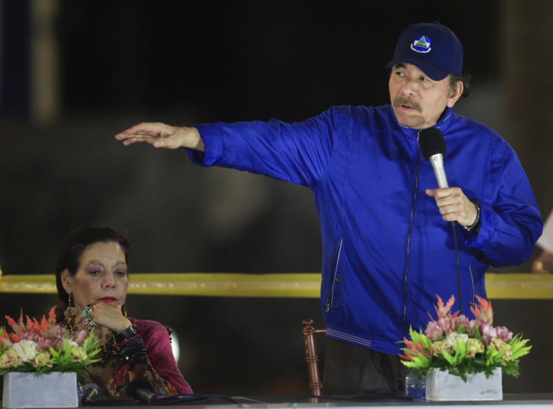 尼加拉瓜總統奧蒂嘉。   圖：達志影像/美聯社(資料照片)