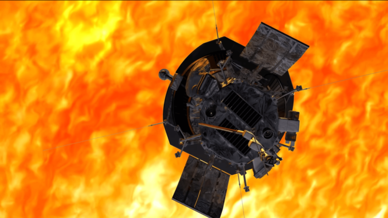 在「帕克」太陽探測器發射 3 年後，於 2021 年 4 月成功穿過太陽大氣的最外層（日冕），成為首個「接觸」太陽的太空飛行器。   圖 : 翻攝自 NASA Sun Science 官方臉書