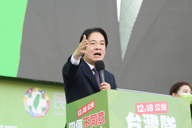 政界普遍認為，綠營最大贏家絕對是當選副總統後就顯少有舞台施展的賴清德，日前已突破100場宣講會。   圖：民進黨提供（資料照片）