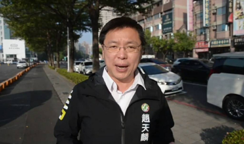 趙天麟表示，林崑海是最挺台灣的媒體老闆，疼惜青年從政的長輩，令人敬重的勇者。 圖：趙天麟服務處 / 提供（資料照）