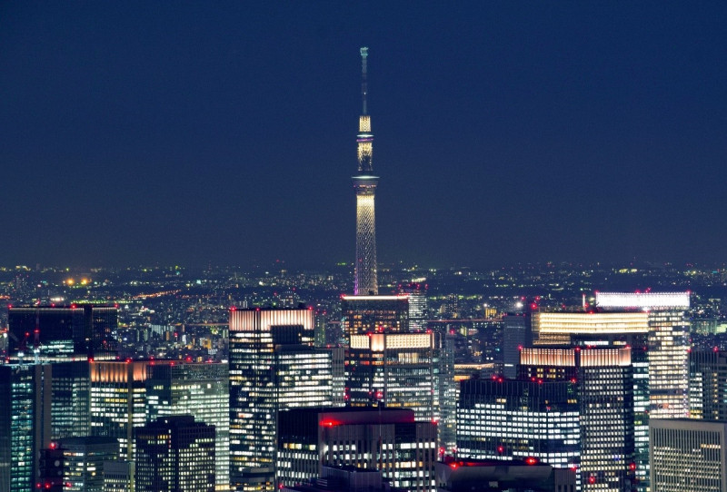 日本股票最近大漲，衝破32,000點大關，創下30多年來新高。(示意圖；圖為日本東京晴空塔)   圖：東京觀光事務所台灣辦事處提供