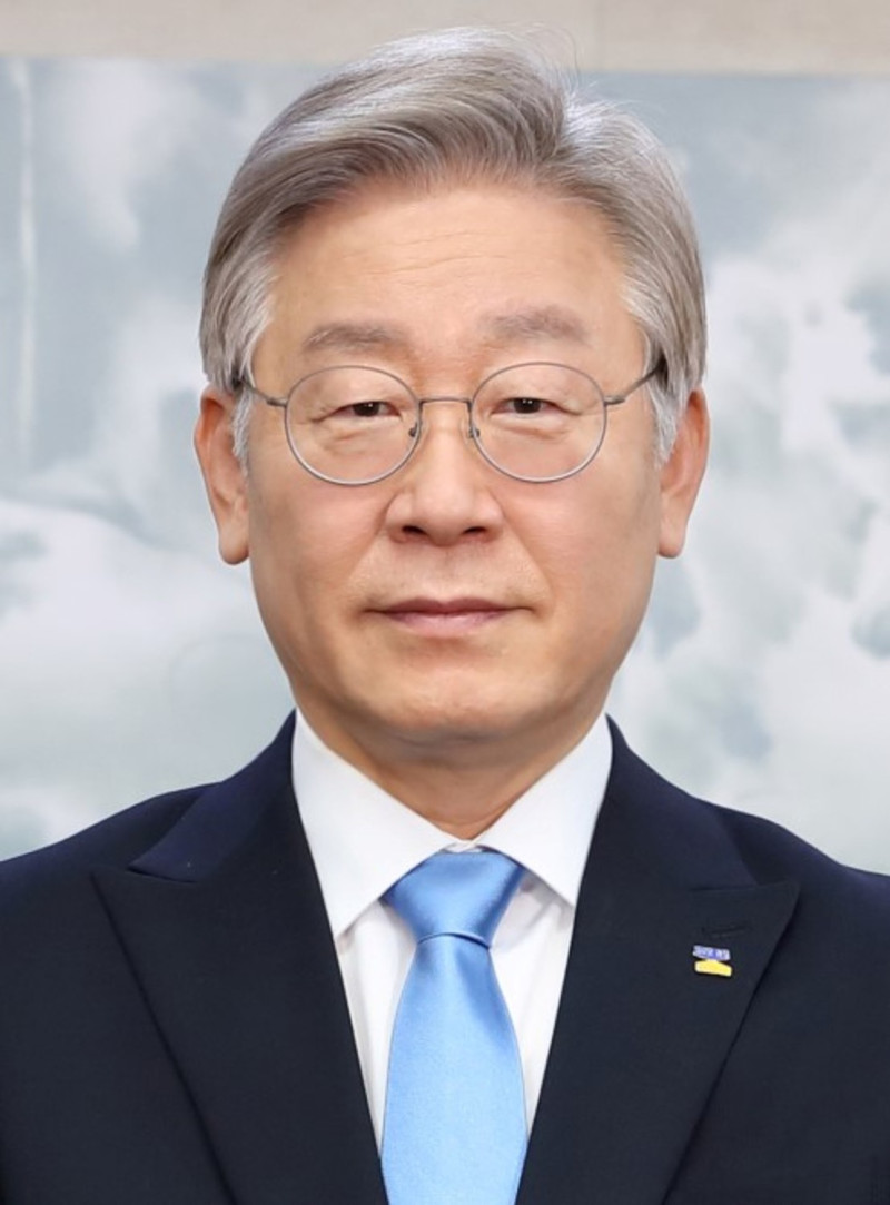 韓國共同民主黨總統候選人李在明。   圖 : 翻攝自維基百科