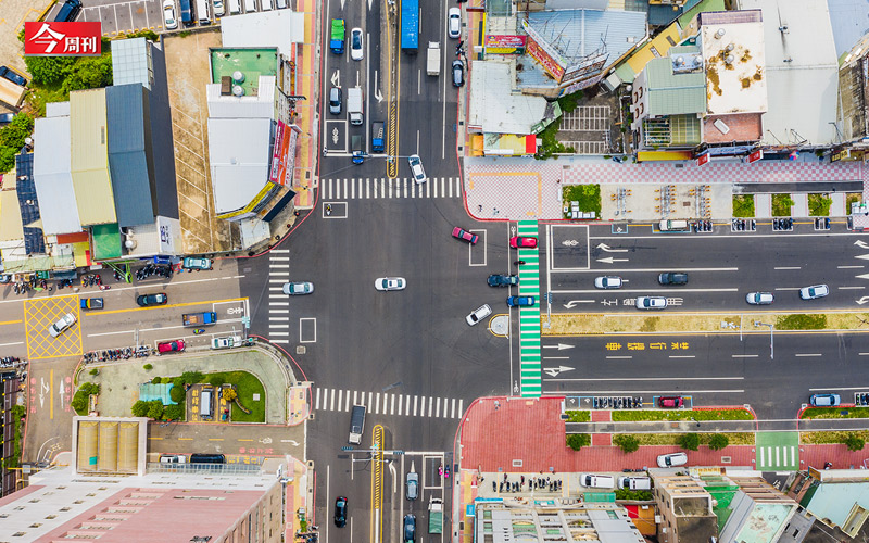 台灣的道路規劃容易發生交通事故。   圖 : 今週刊 / 提供