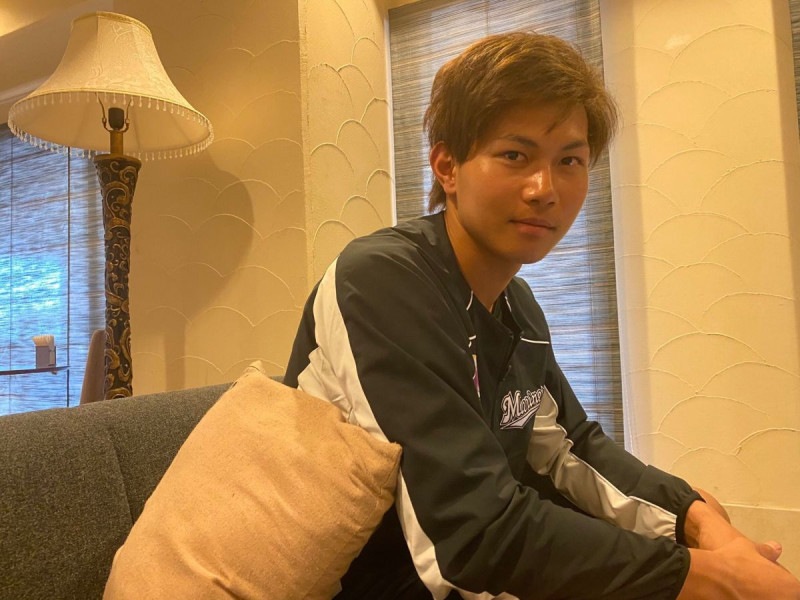 千葉羅德隊藤原恭大。   圖／取自千葉羅德官方推特