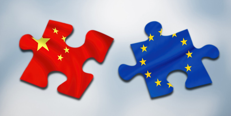 歐盟與中國關係因為武漢肺炎疫情、新疆人權爭議生變，雙方互相祭出制裁手段，短期內修復無望。   圖：翻攝自墨卡托中國研究所官網