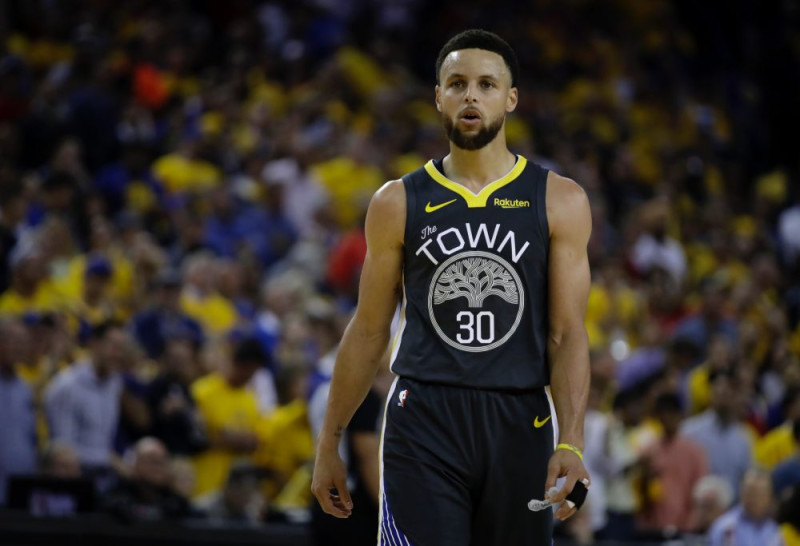 Stephen Curry連兩戰熄火。   圖：美聯社／達志影像