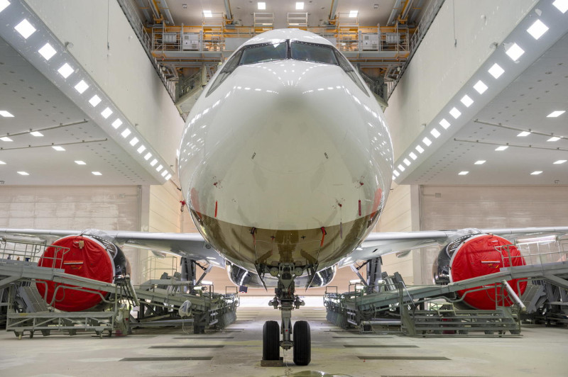 星宇航空首架A330neo新機預計5月投入營運。   圖：星宇航空／提供