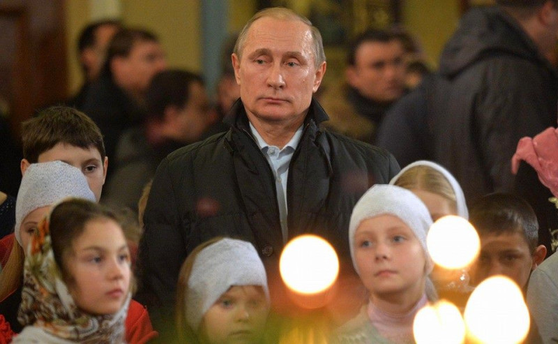俄羅斯總統普亭19日呼籲有意出逃的猶太人，前往俄國避居。   圖：翻攝普亭臉書