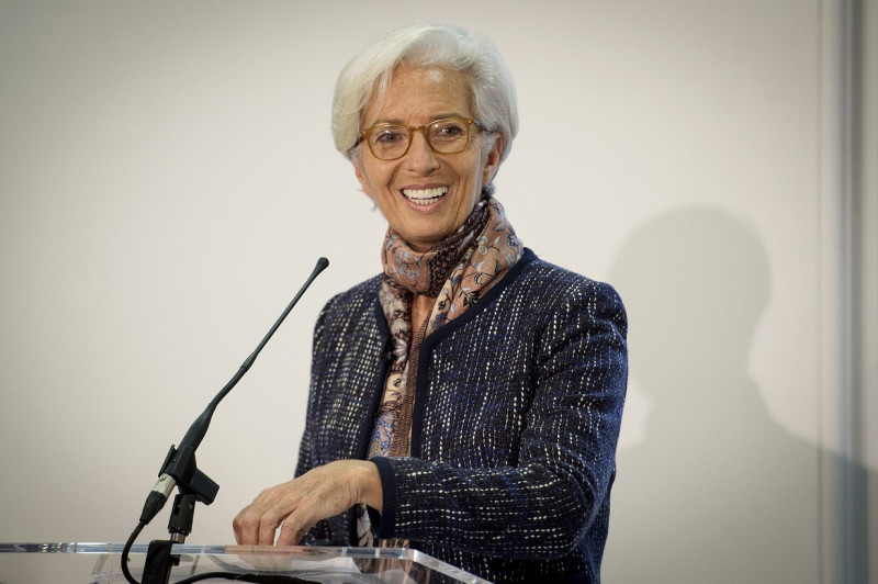 國際貨幣基金組織（IMF）總裁拉加德表示，如果沒有負利率，全世界經濟將更糟。   圖：達志影像/路透社資料照片