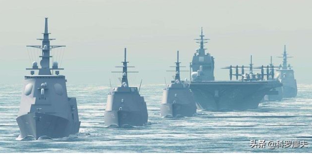 俄國海軍艦隊。 圖 : 翻攝自頭條 / 科羅廖夫
