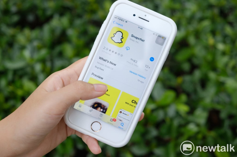 IG和Snapchat被告。   圖：新頭殼資料照
