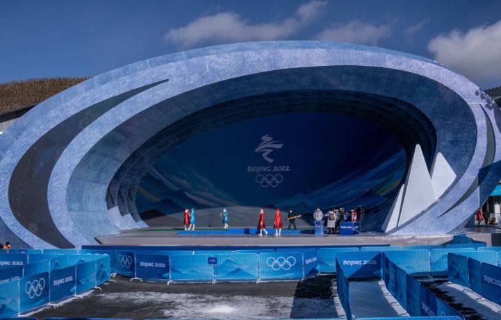 騰訊網指出，北京冬奧開幕式前將有30分鐘的暖場表演，在國家體育場進行。   圖：翻攝自騰訊網