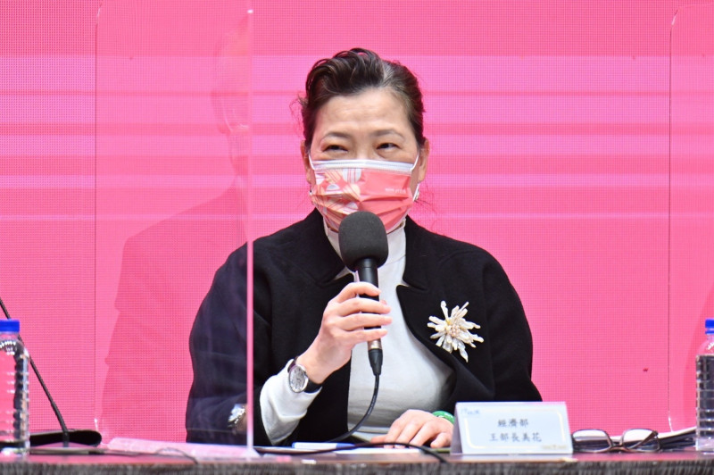 經濟部長王美花直言，沒有選舉的意願和規劃。圖：行政院提供