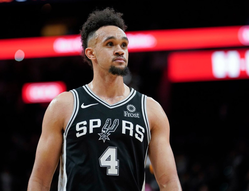 馬刺後衛Derrick White。   圖／美聯社／達志影像