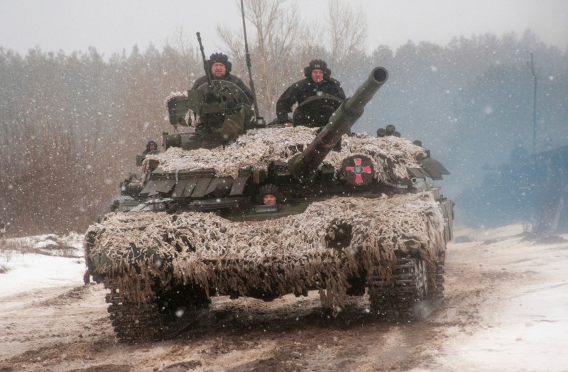 烏克蘭邊境緊張局勢持續升溫。   圖：達志影像/美聯社（資料照）