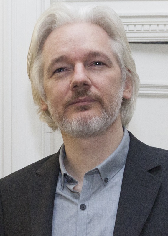 維基解密（WikiLeaks）創辦人亞桑傑（Julian Assange）或許可以在厄瓜多駐倫敦大使館接受瑞典檢方審訊。  圖：翻攝維基百科/David G Silvers    