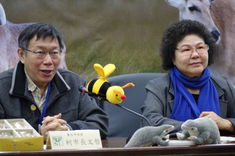 針對行政院長張善政在此次震災中所給予台南的支持，陳菊表示，她非常讚賞與肯定。   圖：劉奕霆/攝