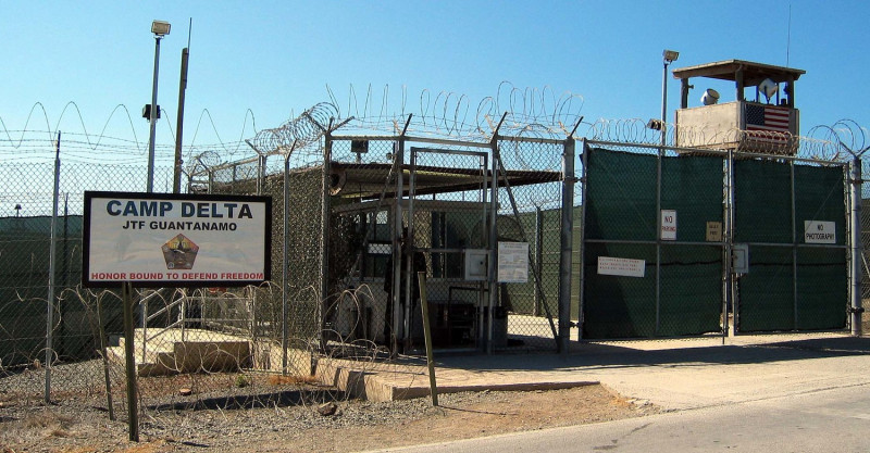 關塔那摩監獄位於古巴的美國海軍基地，目前仍有40位囚犯被羈押於此。   圖：翻攝維基網站/Kathleen T. Rhem