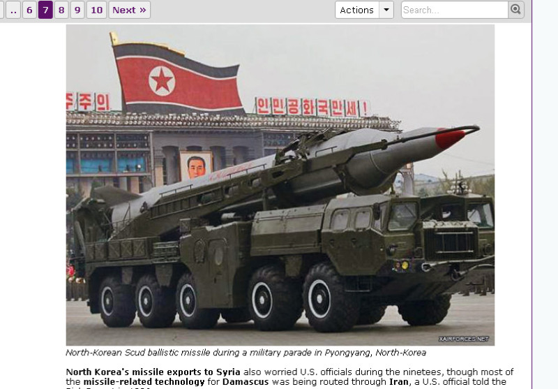 據韓國某官員透露，韓國對朝鮮核專案的最新評估情況，表示朝鮮擁有將核彈頭安裝在中程導彈上的能力。而朝鮮也曾在閱兵典禮上秀出飛毛腿（SCUD）系列導彈。   圖：翻攝網路
