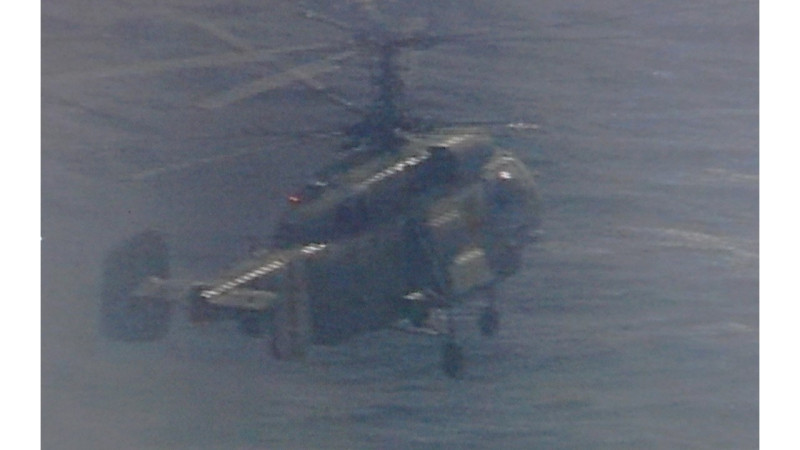 卡-28反潛直升機同型機。   圖：國防部提供