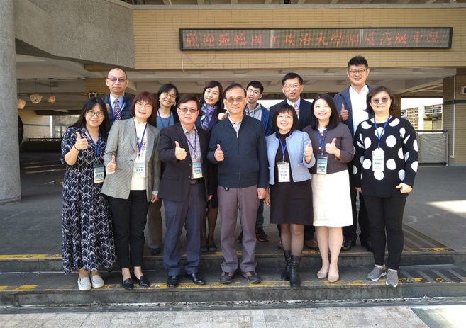 110年第2屆高領人才實地業務參訪政大附中。 圖:新北市教育局提供