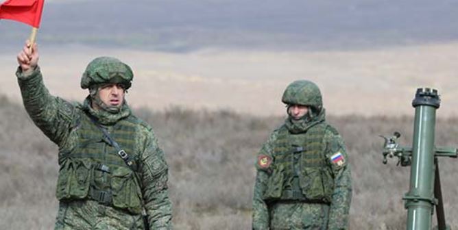 俄羅斯軍隊持續在烏克蘭邊界聚集。(俄軍示意圖)   圖：翻攝自俄羅斯聯邦國防部官網