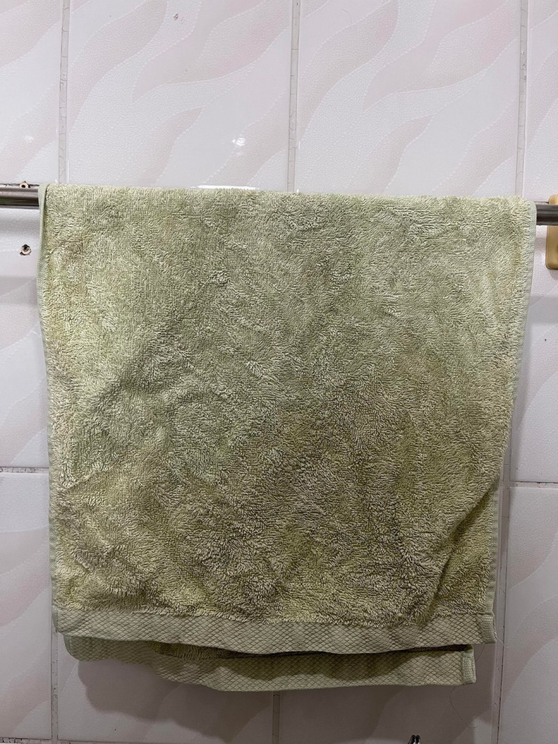 毛巾3天沒洗，病菌量就可以達到約8千萬個，使用它就如同在用馬桶一般。   圖：曾郡秋/攝