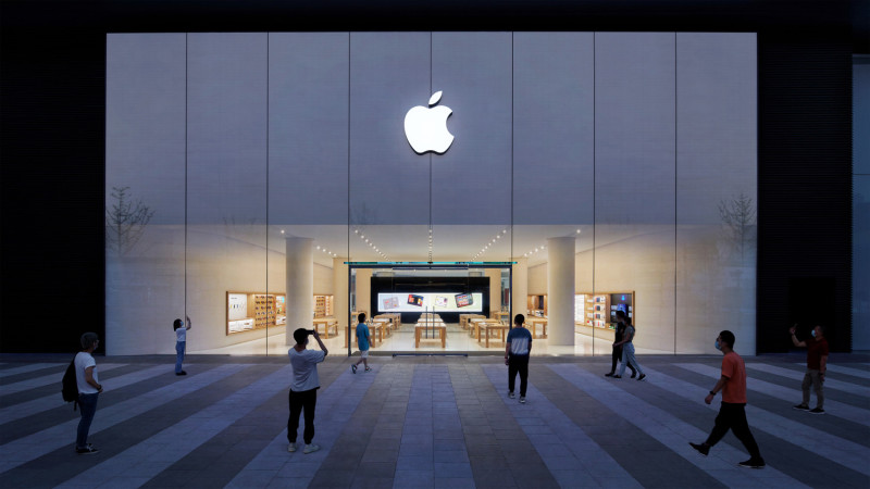 蘋果與南韓封測廠合作研發Apple Car專用晶片模組。(示意圖：蘋果直營店)   圖：取自蘋果官網