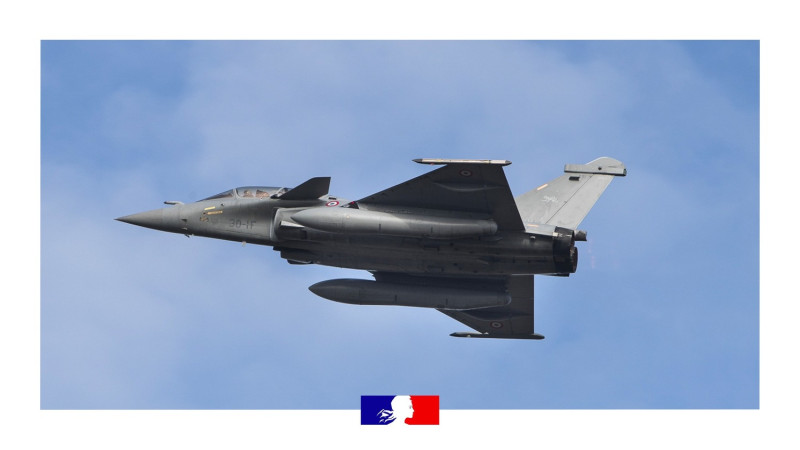 法國宣布，將在愛沙尼亞部署4架幻象2000-5戰機，以加強北約的部署。（示意圖）   圖：取自法國國防部臉書（資料照）