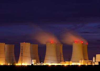烏克蘭安赫德鎮長奧爾洛夫表示：「歐洲最大核電廠札波羅熱核電廠著火了。」(資料照片)   圖：翻攝自推特