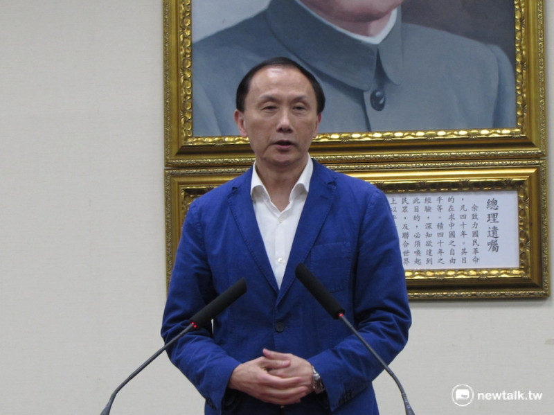 落選的台北市議員李新則表示，他已經致電洪秀柱道賀，希望新主席能夠正視他的競選政見，儘速啟動黨內改造，回應國人期待。   圖：邱珮文/攝