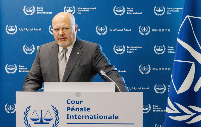 國際刑事法院（ICC）的首席檢察官凱恩（Karim Khan）。   圖：翻攝自國際刑事法院官網