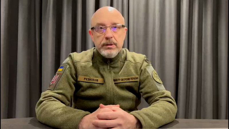 烏克蘭國防部長奧列克西·列茲尼科夫( Oleksiy Reznikov )。   圖:烏克蘭國防部