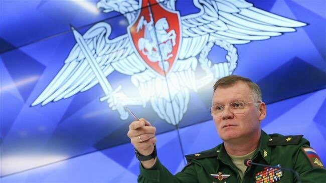 俄羅斯國防部發言人科納申科夫指控，查獲機密文件，基輔當局秘密準備於2022年3月對烏東頓巴斯(Donbas)地區開展進攻行動。   圖：翻攝自科納申科夫推特