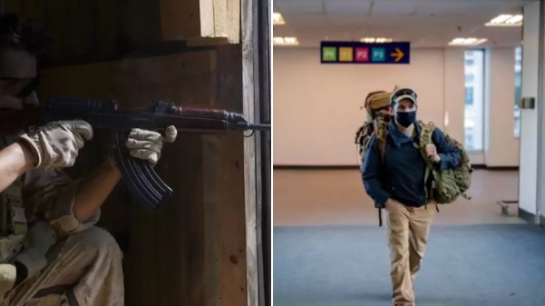 加拿大神級狙擊手「瓦力」抵達烏克蘭   圖:Hillel Neuer推特