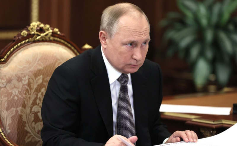 俄羅斯總統普丁（Vladimir Putin）。   圖：翻攝克里姆林宮臉書