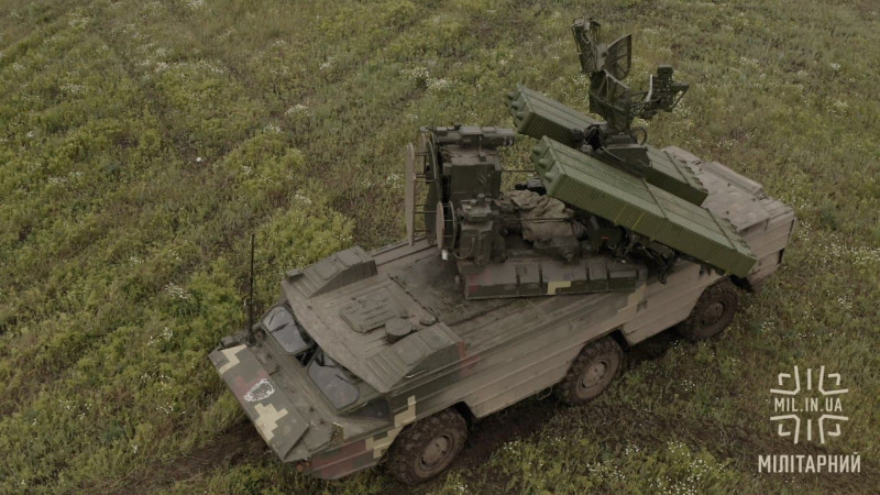 烏克蘭陸軍的Osa-AKM(黃蜂 Osa)是一種低空近程地對空飛彈系統，具有高機動性。   圖：翻攝自Мілітарний