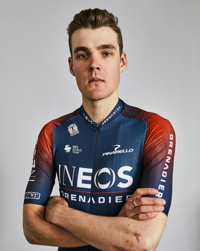 自行車好手西瓦科夫（Pavel Sivakov）選擇轉籍代表法國。   圖：取自Pavel Sivakov推特（資料照）